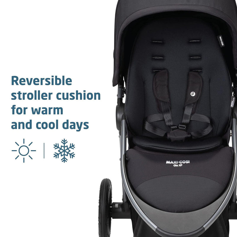 Maxi Cosi Gia XP Luxe 3-Wheel Travel System- Strolleria