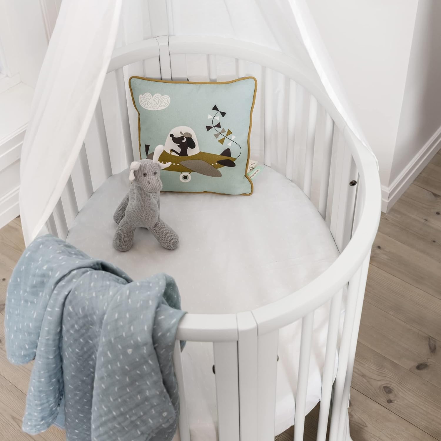 Stokke Fitted Sheet by Pehr - Sleepi Mini- Strolleria