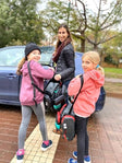 Mifold Hifold Fit-and-Fold Booster Seat Carry Bag In Black - Bambi Baby