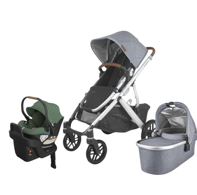 UPPAbaby Vista V2 and Aria Travel System - Gregory / Gwen