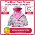 Onekid Car Seat Coat | The Road Coat Down - Safari Print - Bambi Baby