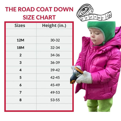 Onekid Car Seat Coat | The Road Coat Down - Fuchsia