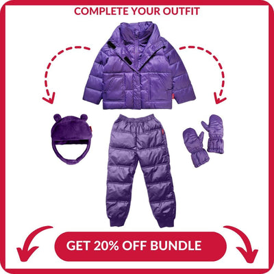 Onekid Car Seat Coat | The Road Coat Vegan - Purple