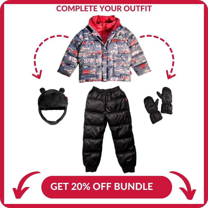 Onekid Car Seat Coat | The Road Coat Vegan - Rescue Print