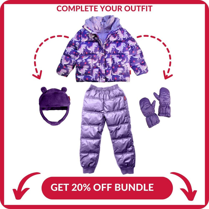Onekid Car Seat Coat | The Road Coat Vegan - Purple Raptor