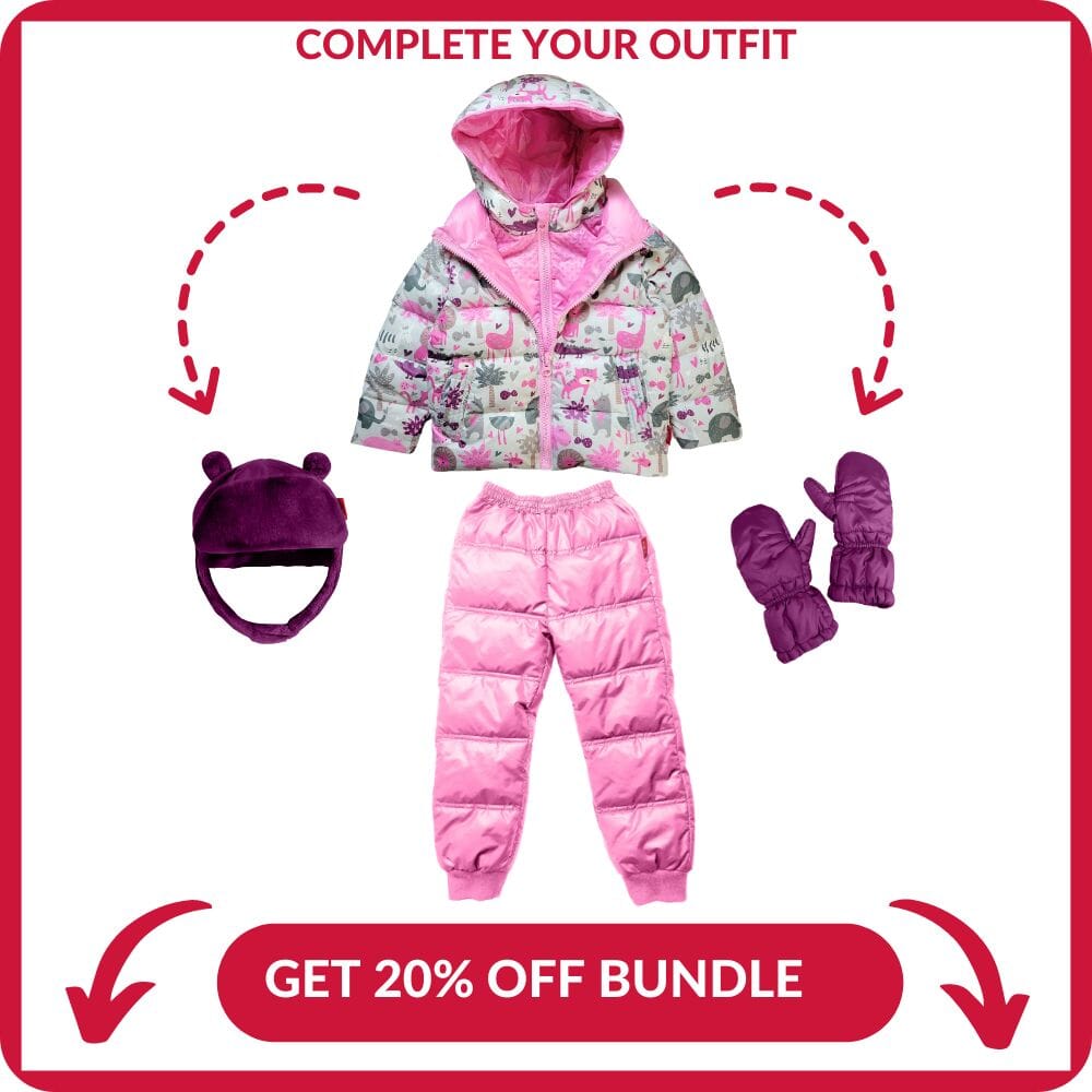 Onekid Car Seat Coat | The Road Coat Down - Safari Print- Strolleria
