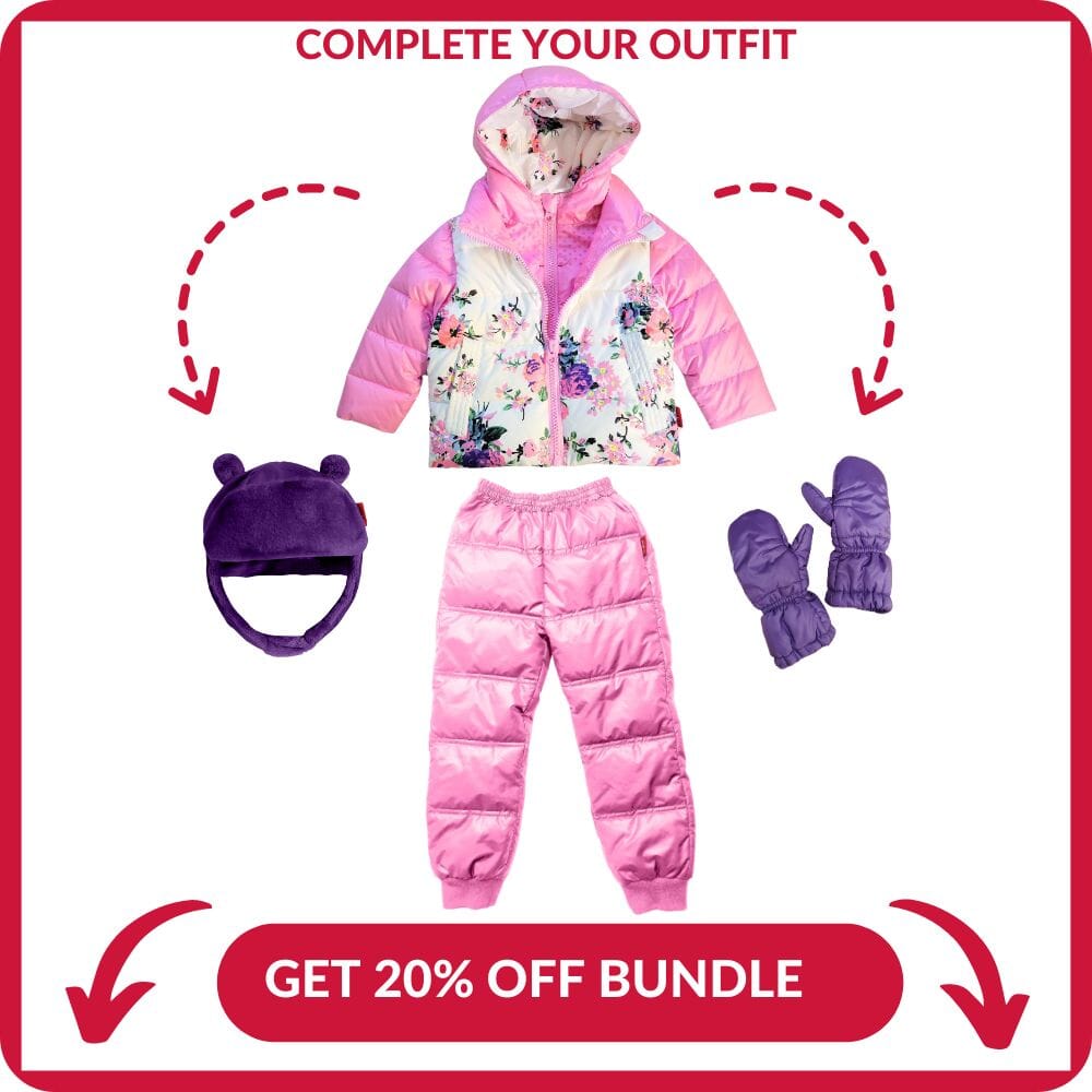 Onekid Car Seat Coat | The Road Coat Down - Floral Print- Strolleria