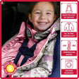 Onekid Car Seat Coat | The Road Coat Down - Safari Print - Bambi Baby