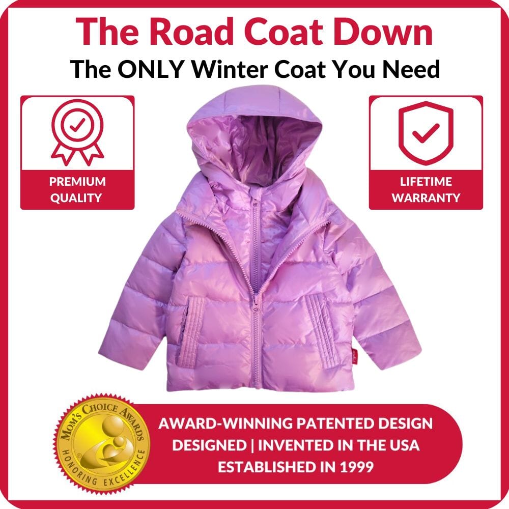 Onekid Car Seat Coat | The Road Coat Down - Lilac- Strolleria