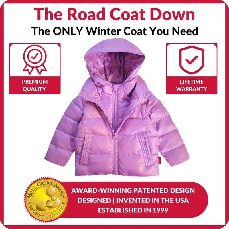 Onekid Car Seat Coat | The Road Coat Down - Lilac
