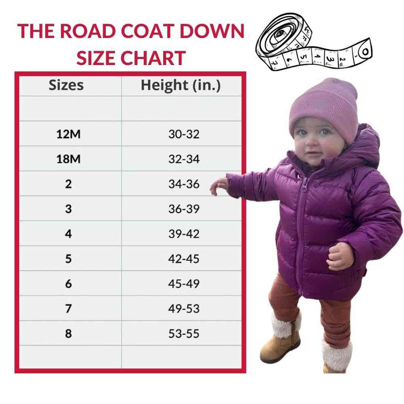 Onekid Car Seat Coat | The Road Coat Down - Plum
