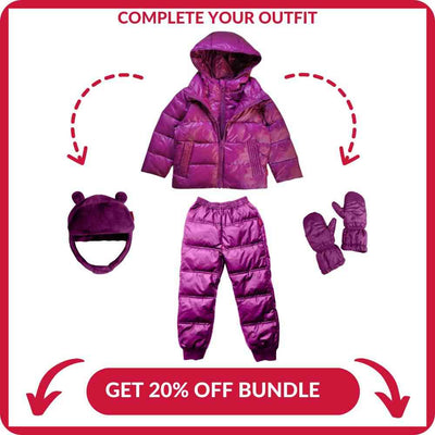 Onekid Car Seat Coat | The Road Coat Down - Plum