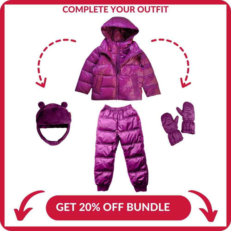 Onekid Car Seat Coat | The Road Coat Down - Plum