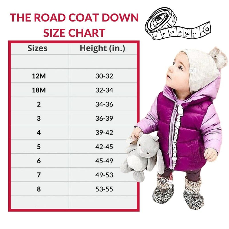 Onekid Car Seat Coat | The Road Coat Down - Lilac/Plum