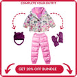 Onekid Car Seat Coat | The Road Coat Vegan - Safari Print - Bambi Baby