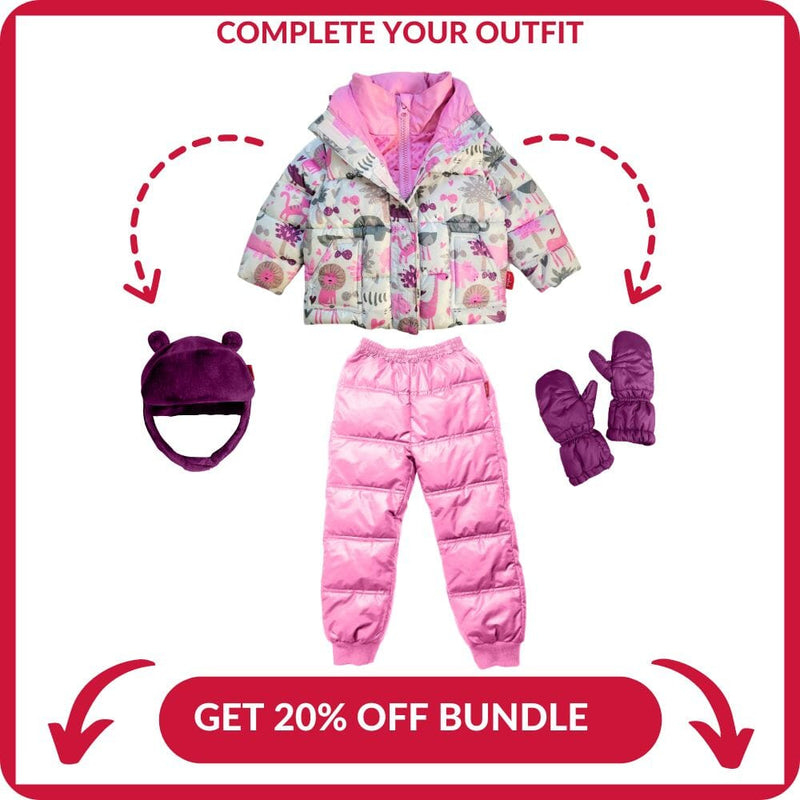 Onekid Car Seat Coat | The Road Coat Vegan - Safari Print
