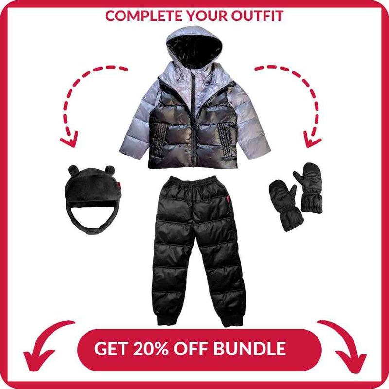 Onekid Car Seat Coat | The Road Coat Down - Platinum/Black