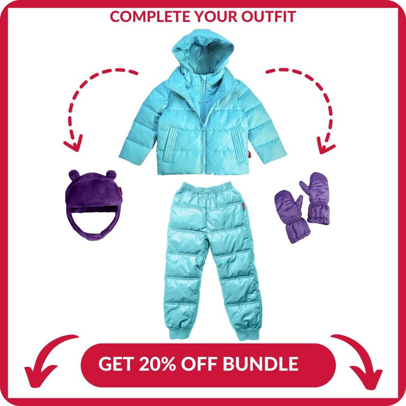 Onekid Car Seat Coat | The Road Coat Down - Aqua