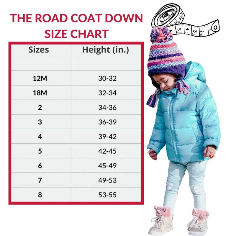 Onekid Car Seat Coat | The Road Coat Down - Aqua