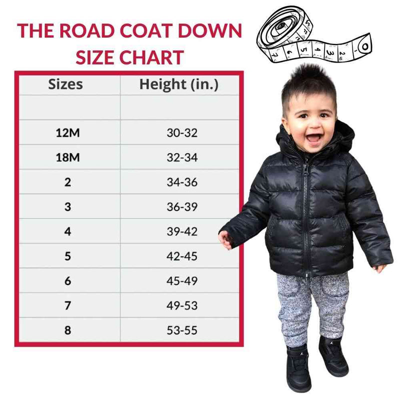 Onekid Car Seat Coat | The Road Coat Down - Black