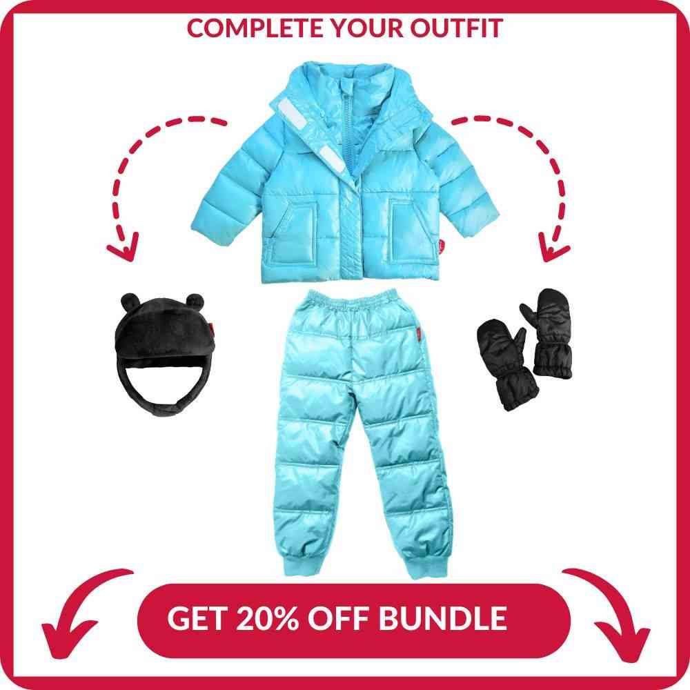 Onekid Car Seat Coat | The Road Coat Vegan - Aqua- Strolleria