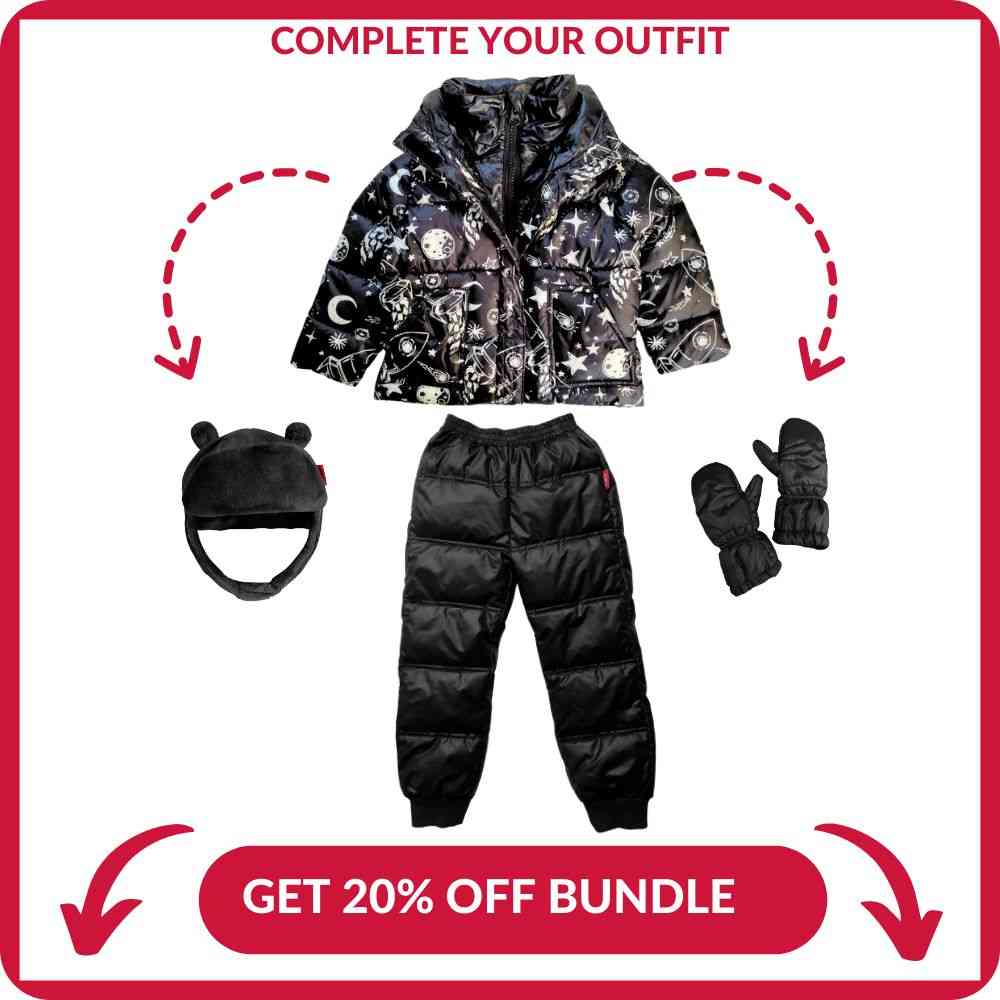 Onekid Car Seat Coat | The Road Coat Vegan - Rocketship Print- Strolleria