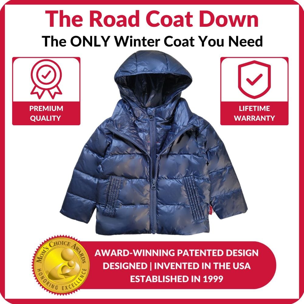 Onekid Car Seat Coat | The Road Coat Down - Navy- Strolleria