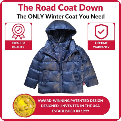 Onekid Car Seat Coat | The Road Coat Down - Navy