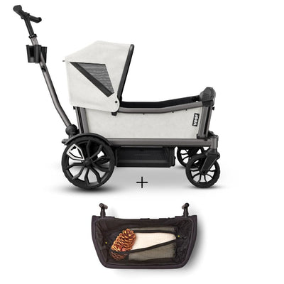 Veer Cruiser City / City XL Wagon, Foldable Storage Basket, and Canopy Bundle