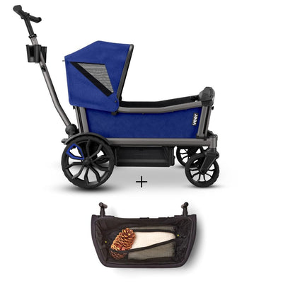 Veer Cruiser City / City XL Wagon, Foldable Storage Basket, and Canopy Bundle