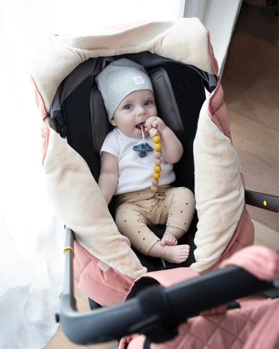 7AMEnfant Car Seat Cocoon - Benji Sherpa