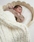 7AM Enfant Hand-Knit Chenille Throw - Bambi Baby