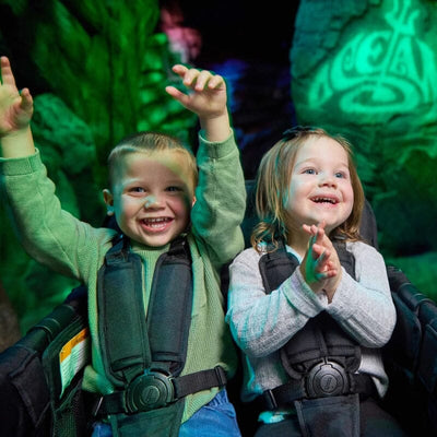 WonderFold W4 Luxe Pro 4-Seater Stroller Wagon - Jet Black