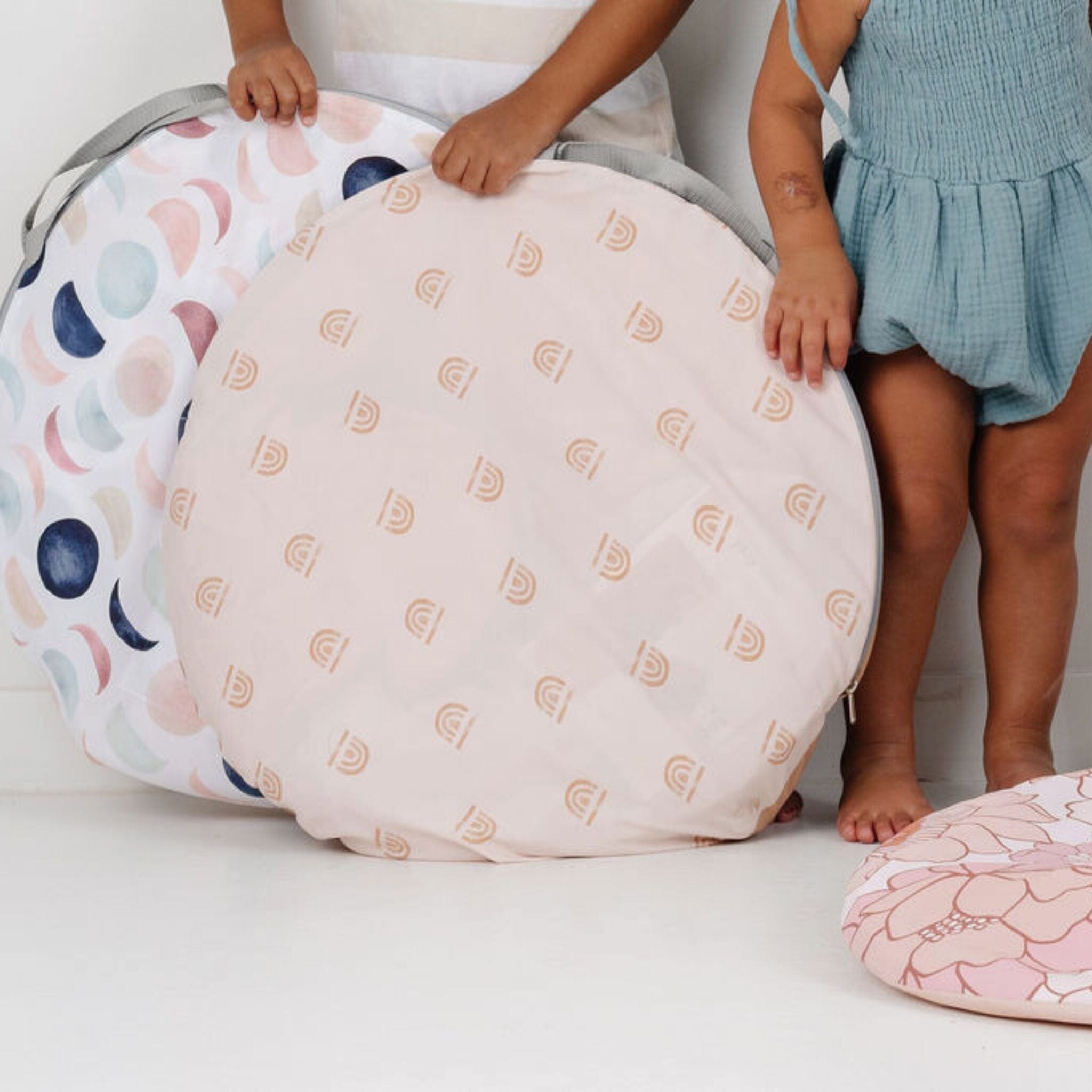 Toki Kids Rainbow Peach Play Tent- Strolleria