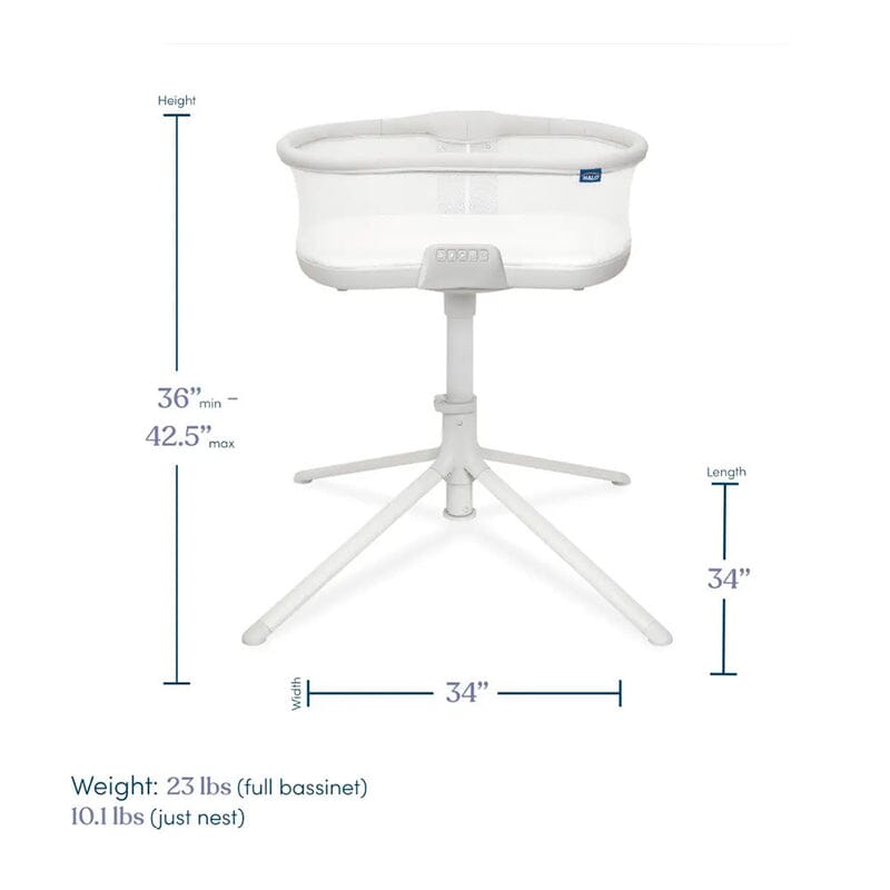 Halo Bassinest 3.0 Soothe- Strolleria
