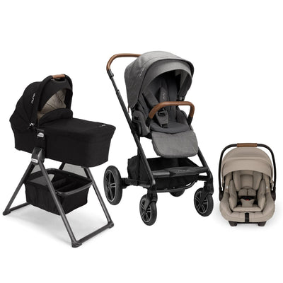 Nuna MIXX Next Bundle - Stroller, Bassinet and PIPA aire RX Infant Car Seat