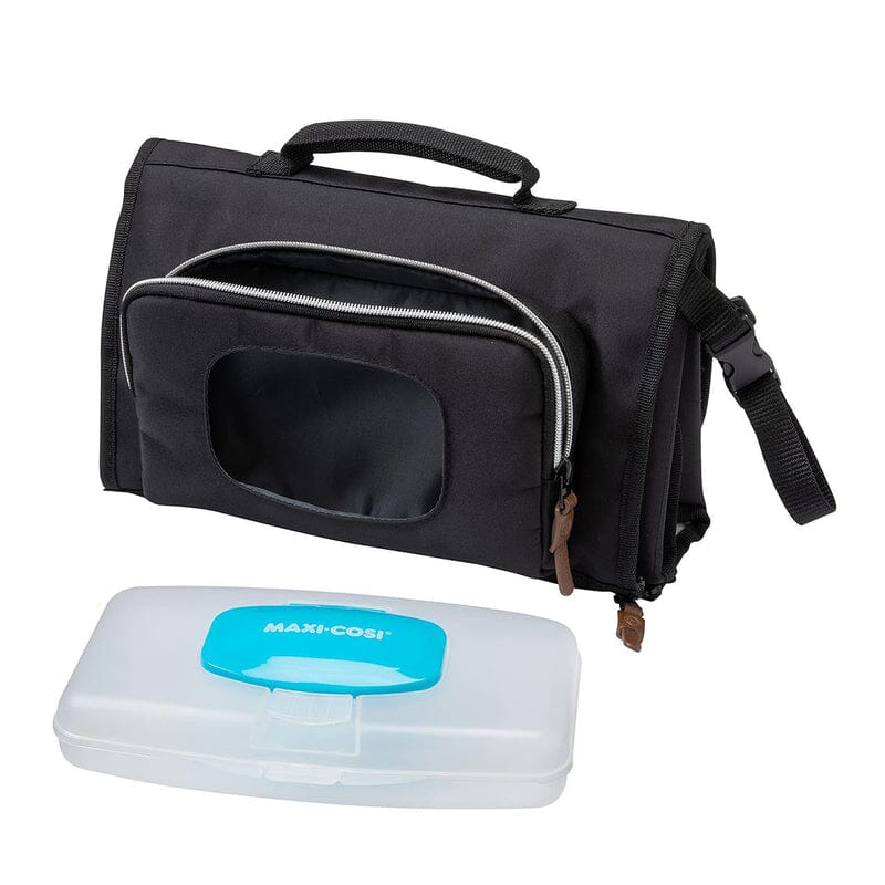 Maxi Cosi Clutch Changing Pad in Black- Strolleria