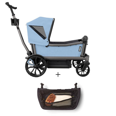 Veer Cruiser City / City XL Wagon, Foldable Storage Basket, and Canopy Bundle