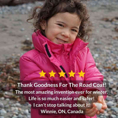 Onekid Car Seat Coat | The Road Coat Vegan - Fuchsia