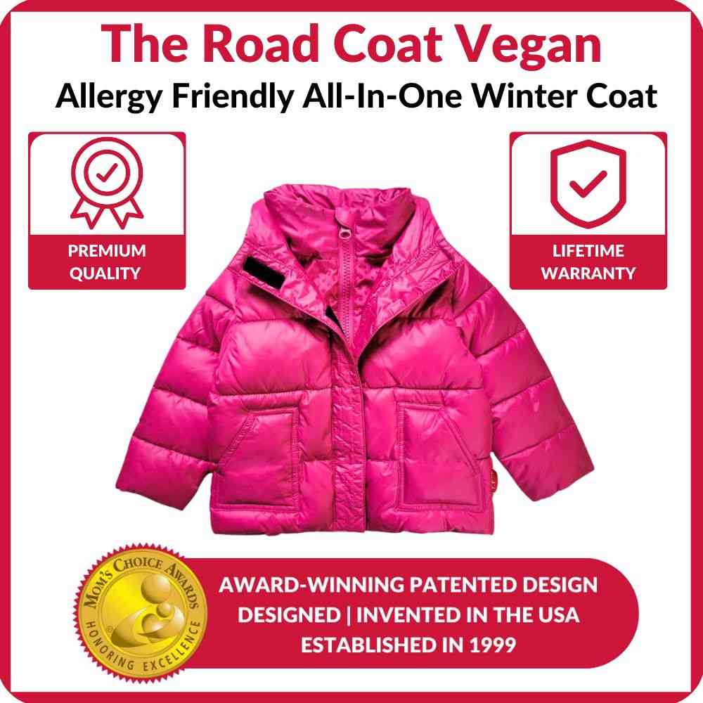 Onekid Car Seat Coat | The Road Coat Vegan - Fuchsia- Strolleria