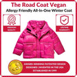 Onekid Car Seat Coat | The Road Coat Vegan - Fuchsia - Bambi Baby