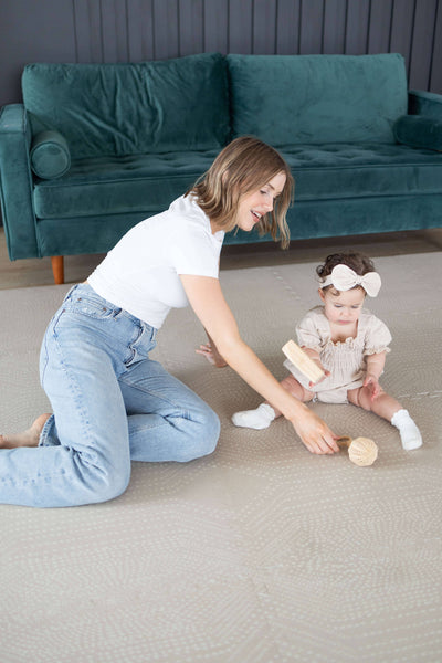 Toddlekind USA Haven Playmat In Deco - Latte