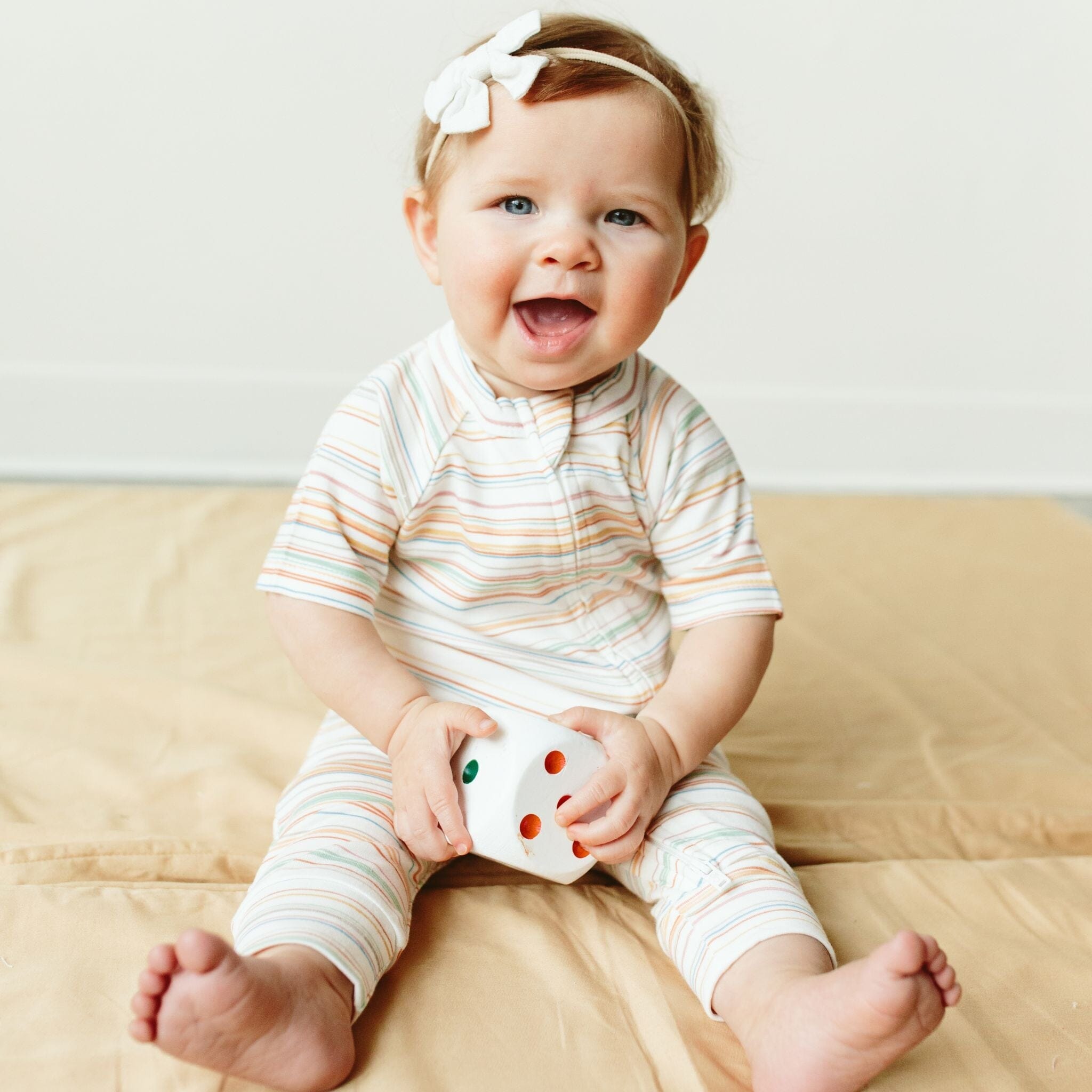 Toki Kids Cloud + Sandcastle Organic Cotton Mat- Strolleria