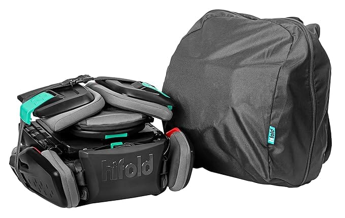 Mifold Hifold Fit-and-Fold Booster Seat Carry Bag In Black- Strolleria
