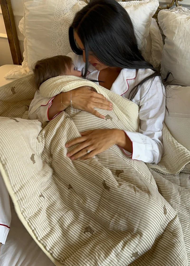 Oilo Muslin Quilt Set- Strolleria