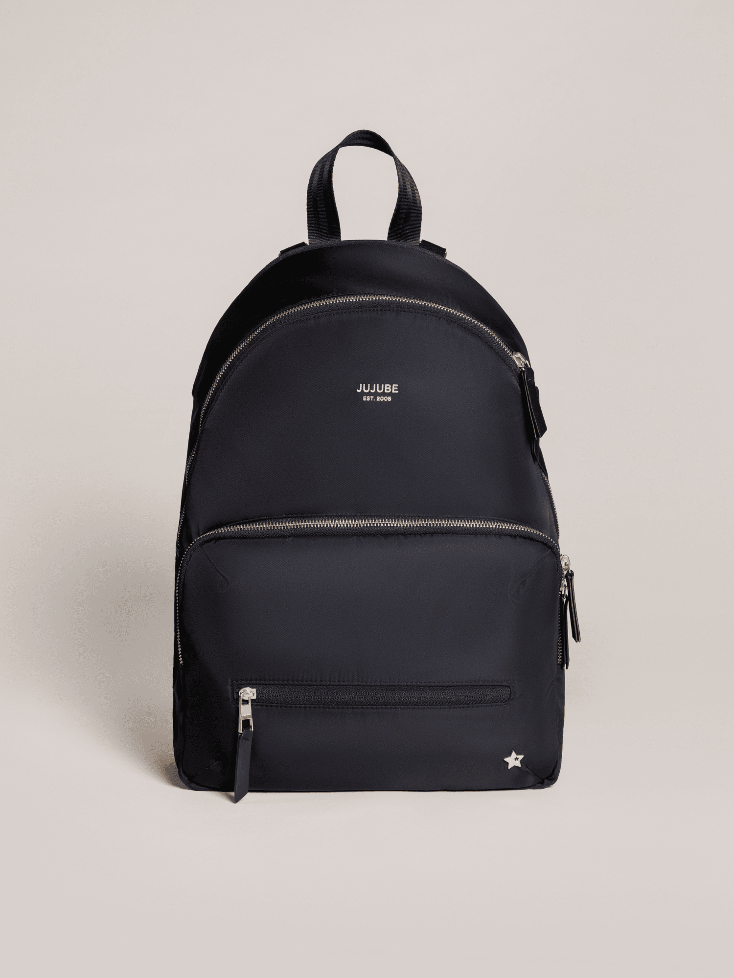 JuJuBe Everyday Diaper Backpack - Black- Strolleria