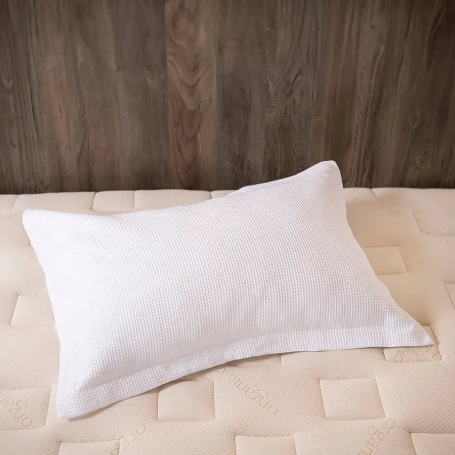 Naturepedic Organic Cotton Waffle Duvet Covers & Shams- Strolleria