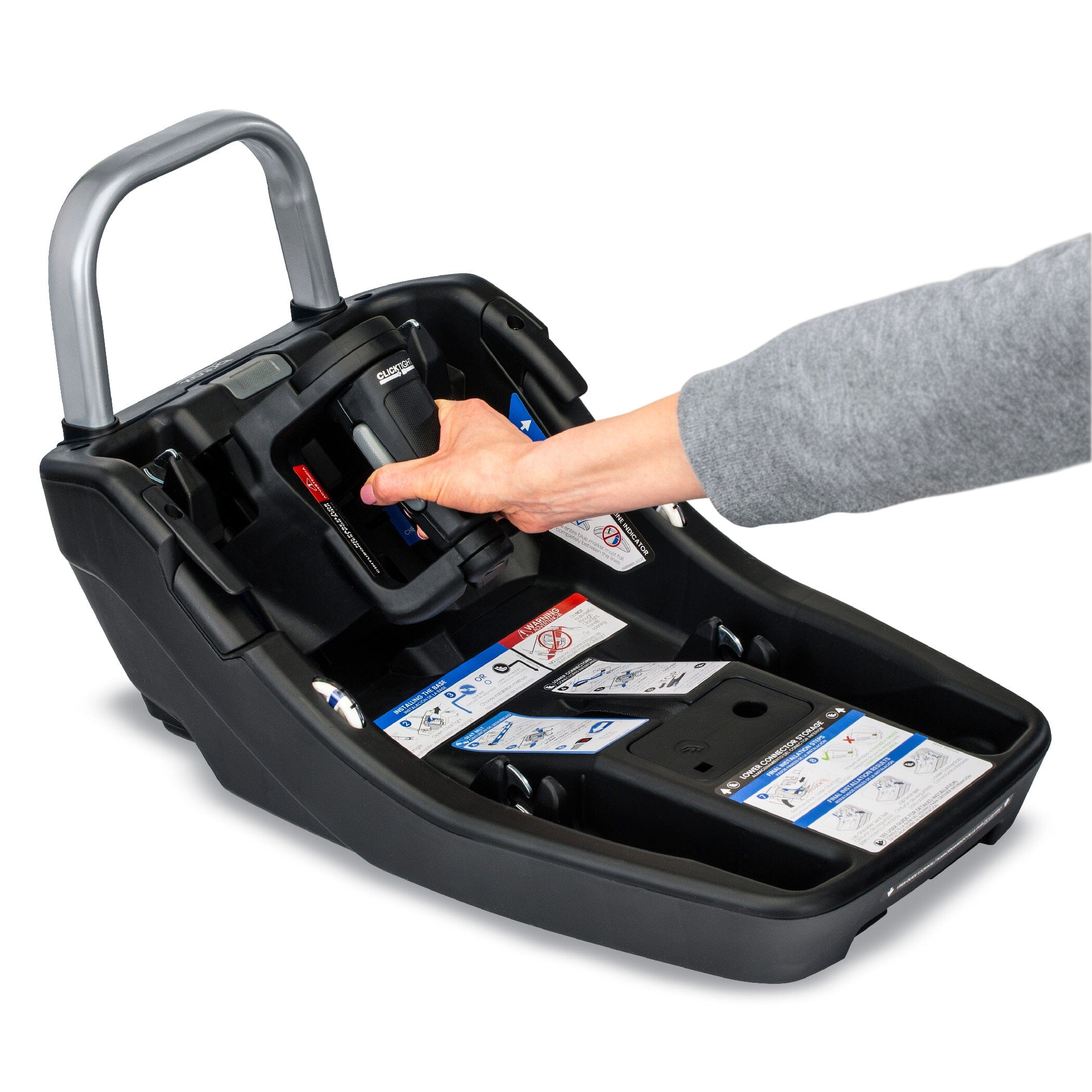 Britax Alpine Infant Car Seat Base with ClickTight- Strolleria