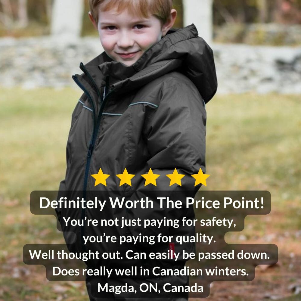 Onekid Car Seat Coat | The Road Coat Arctic - Black- Strolleria