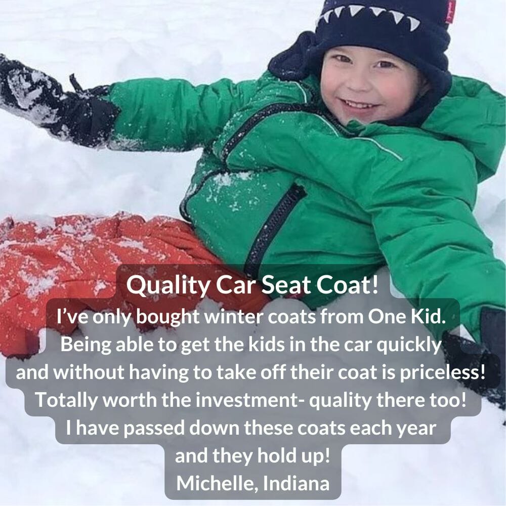 Onekid Car Seat Coat | The Road Coat Arctic - Green- Strolleria